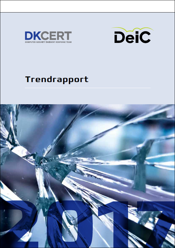 Forsiden af DKCERT Trendrapport 2017
